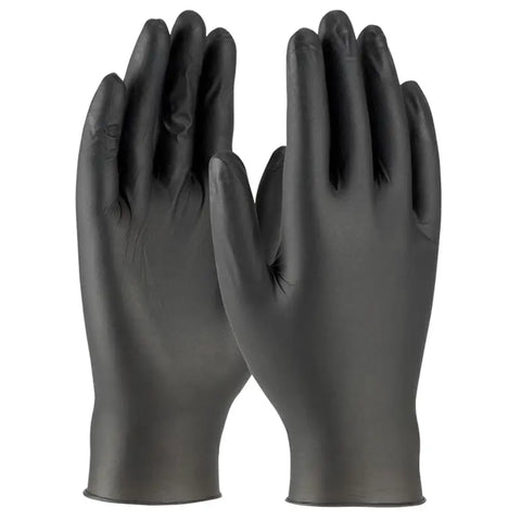 GANTS NITRILE NOIR ECONOMIQUE